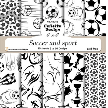  Felicita Design Ark Soccer and sport 15x15cm 3x10 design 200g